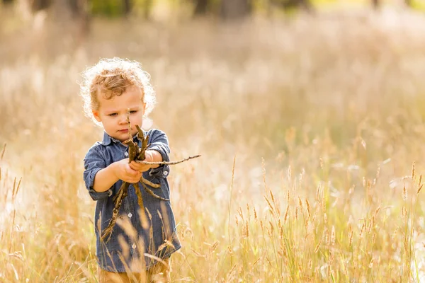 Schattig peuter — Stockfoto