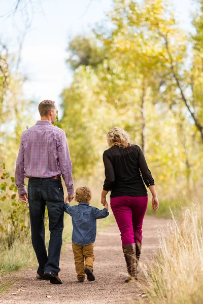 Familie. Forældre og barn - Stock-foto