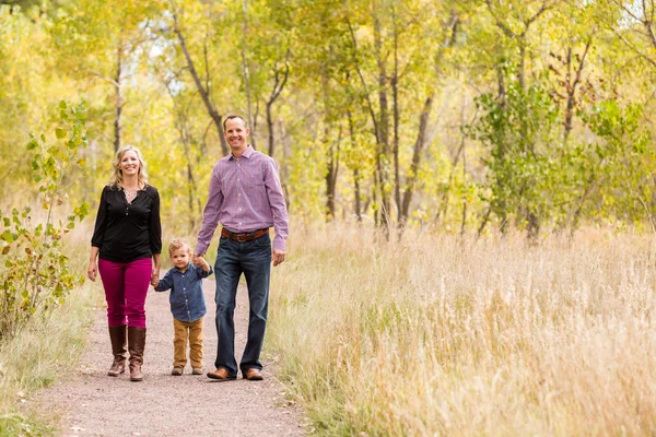 Family. Parents and child — Stock Photo, Image