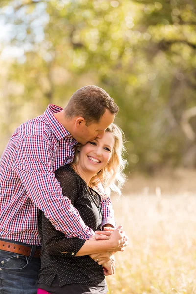 Cute couple enjoying weekend — Stock Photo, Image