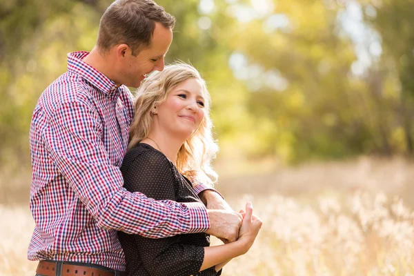 Cute couple enjoying weekend — Stock Photo, Image