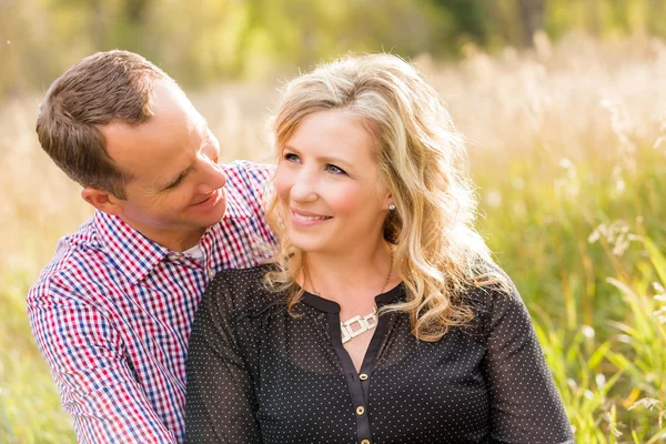 Cute couple enjoying weekend — Stock Photo, Image