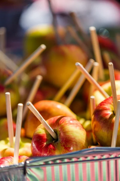 Manzanas de caramelo —  Fotos de Stock
