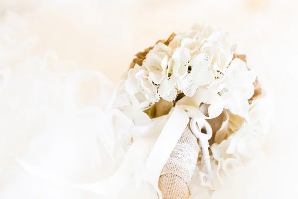 婚礼。新娘的花束 — 图库照片