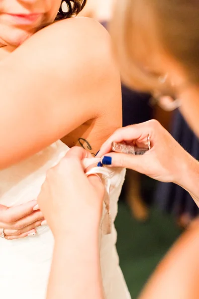 Vestido de noiva — Fotografia de Stock