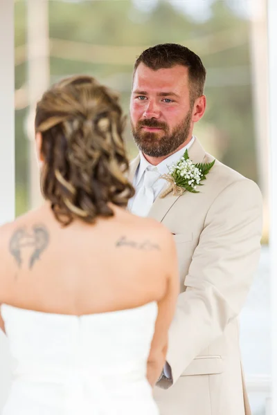 Ceremonia de boda al aire libre — Foto de Stock