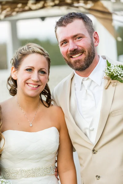 Outdoor wedding ceremony — Stock Photo, Image