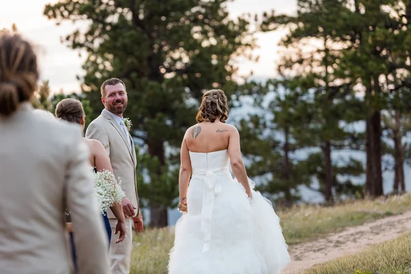 Küçük açık düğün — Stok fotoğraf