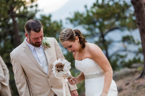 Küçük açık düğün — Stok fotoğraf