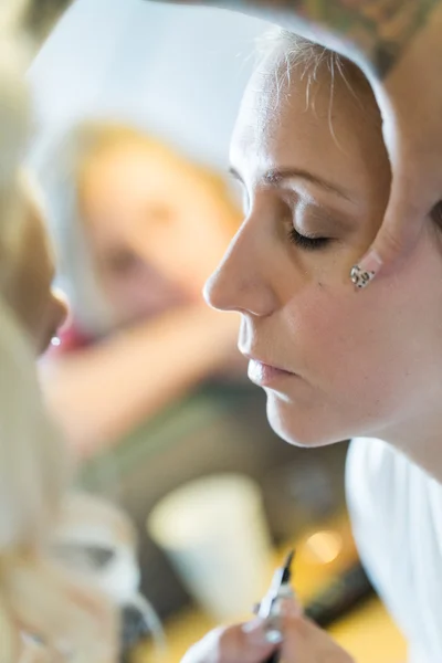 Hochzeitsschminke — Stockfoto