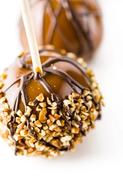 Caramel apples — Stock Photo, Image