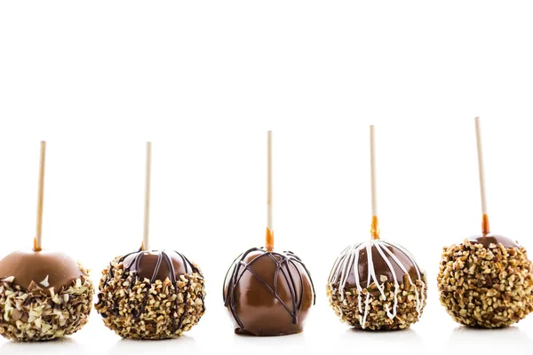 Caramel apples — Stock Photo, Image