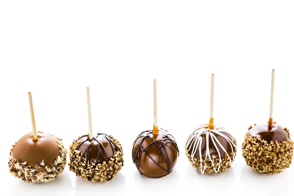 Caramel apples — Stock Photo, Image