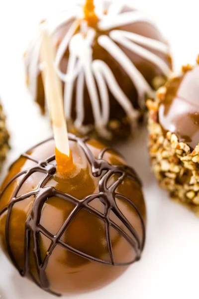 Caramel apples — Stock Photo, Image