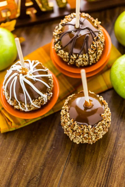 Karamel appels — Stockfoto