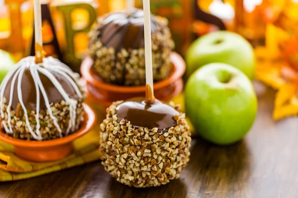 Karamel appels — Stockfoto