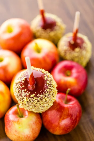 카라멜 사과 — 스톡 사진