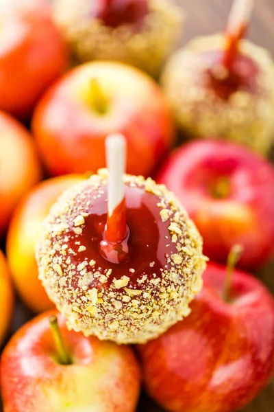 Manzanas de caramelo —  Fotos de Stock