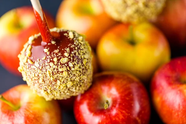 Карамель яблука — стокове фото