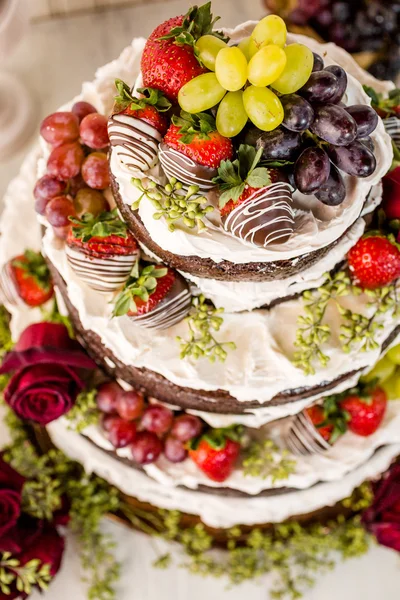 Torta nuziale — Foto Stock