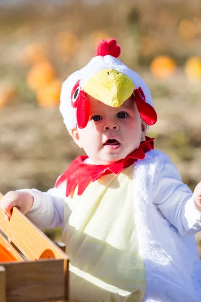 Cute kid in Halloween costume — Stock Photo, Image