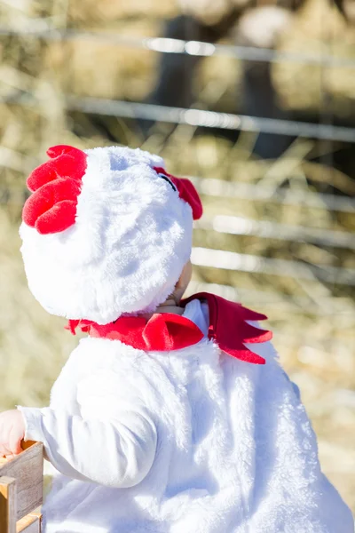 Cute kid in Halloween costume — Stock Photo, Image