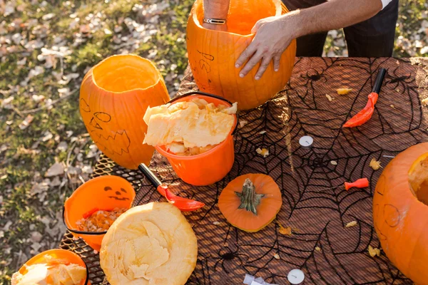 Scultura zucca — Foto Stock