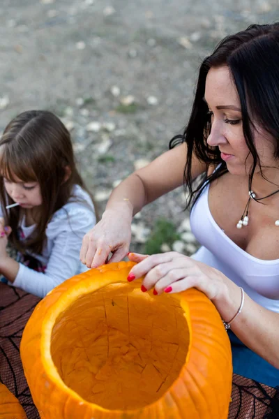 Scultura zucca — Foto Stock