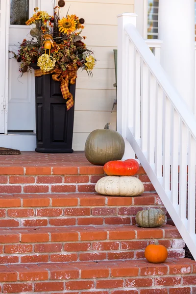 Décor Halloween, citrouilles — Photo