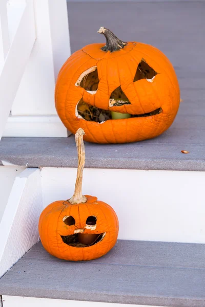 Halloween decor, pumpkins — Stock Photo, Image