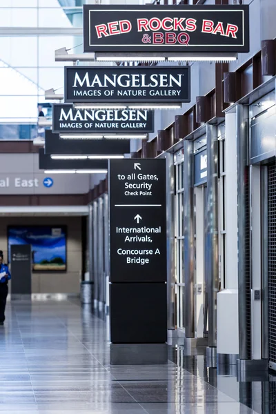 Aeroportul Internațional Denver — Fotografie, imagine de stoc