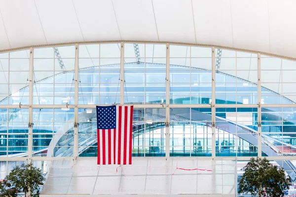 Міжнародний аеропорт Денвера — стокове фото