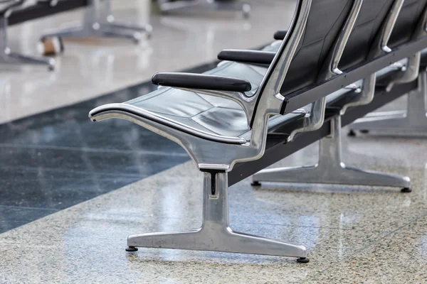 Empty chairs at Airport — Stock Photo, Image