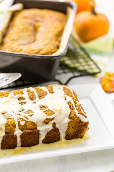 Leckeres Kürbisbrot — Stockfoto