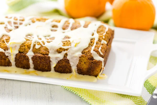 Leckeres Kürbisbrot — Stockfoto