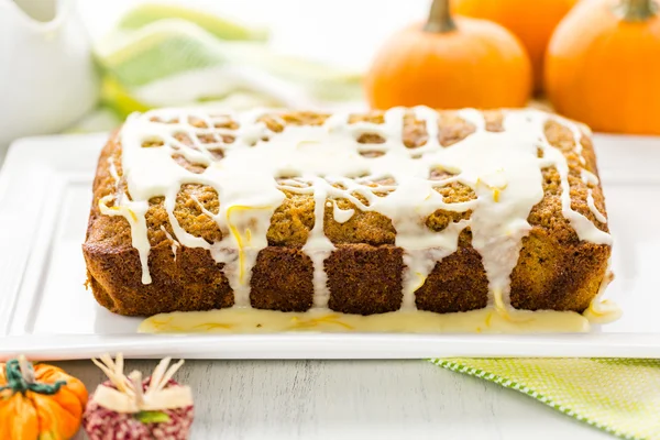 Tasty Pumpkin bread — Stock Photo, Image