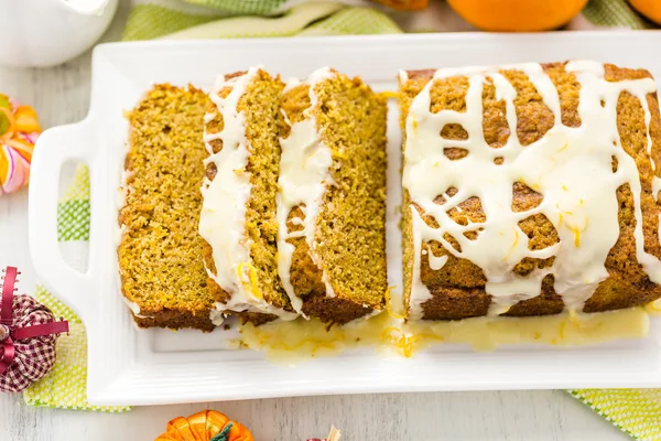 Tasty Pumpkin bread — Stock Photo, Image