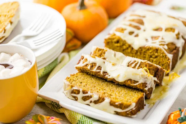 Leckeres Kürbisbrot — Stockfoto