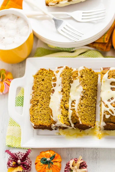 Tasty Pumpkin bread — Stock Photo, Image