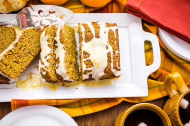 Lezzetli kabak ekmek