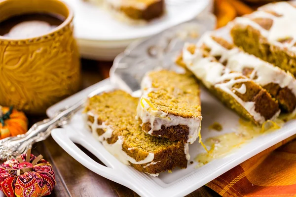 Leckeres Kürbisbrot — Stockfoto