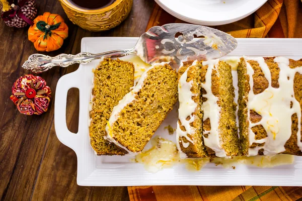 Sabroso pan de calabaza — Foto de Stock