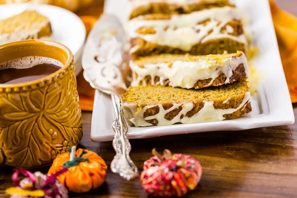 Leckeres Kürbisbrot — Stockfoto