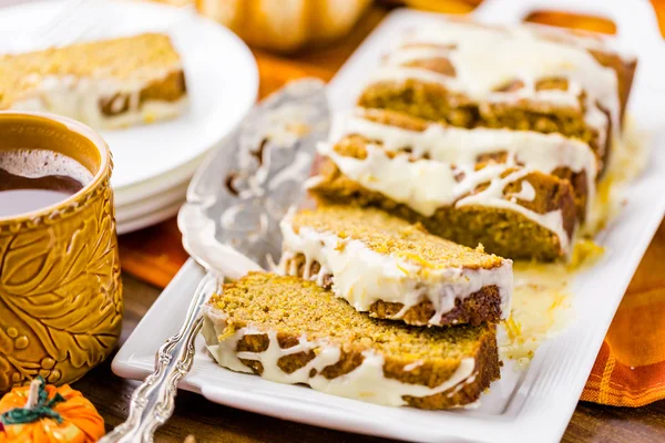 Tasty Pumpkin bread — Stock Photo, Image