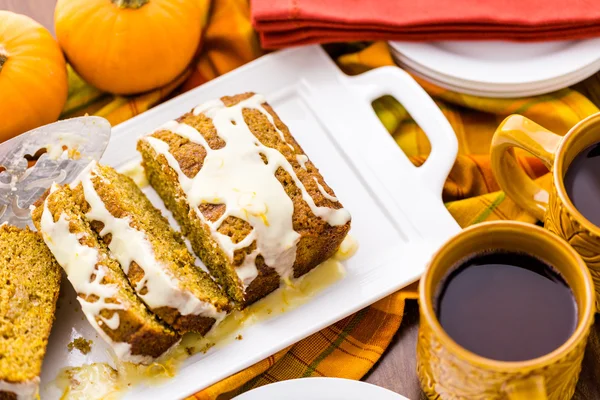 Sabroso pan de calabaza — Foto de Stock