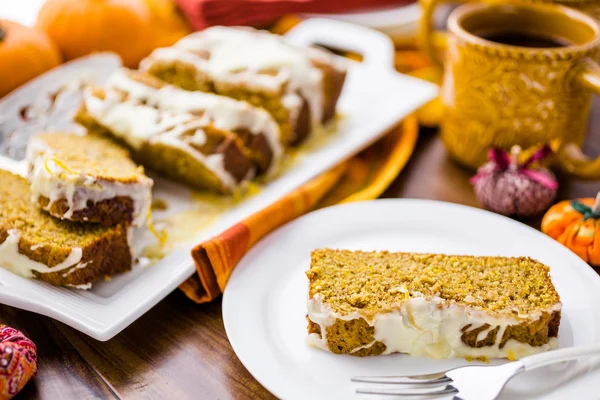 Leckeres Kürbisbrot — Stockfoto