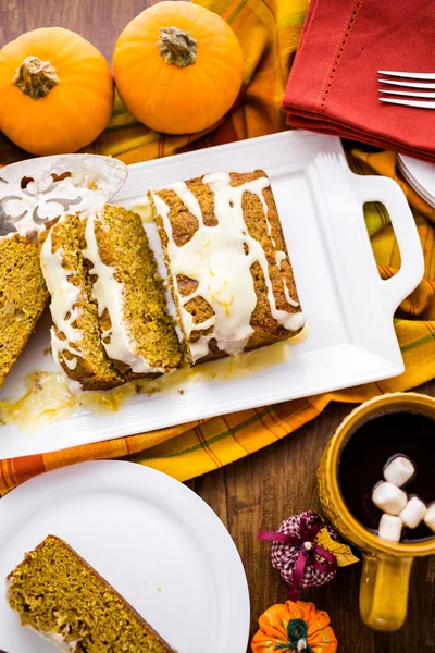 Tasty Pumpkin bread — Stock Photo, Image