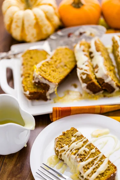 Leckeres Kürbisbrot — Stockfoto