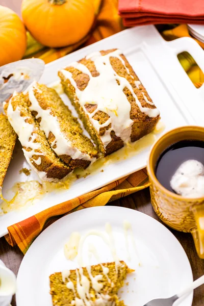 Tasty Pumpkin bread — Stock Photo, Image