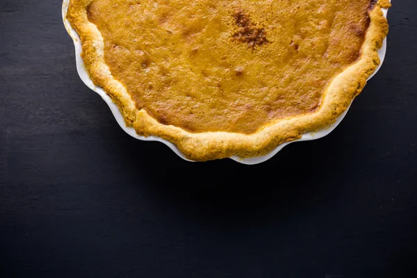 Zelfgemaakte pompoen taart — Stockfoto